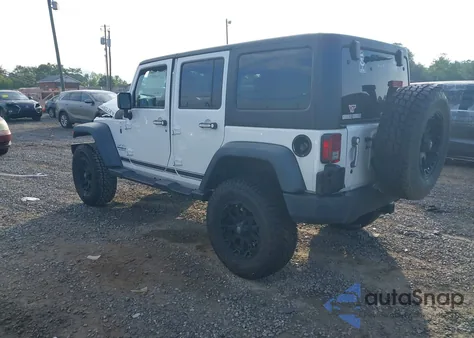 2014 Jeep Wrangler Unlimited Sport из США, поврежденный, VIN 1C4BJWDG0EL315676